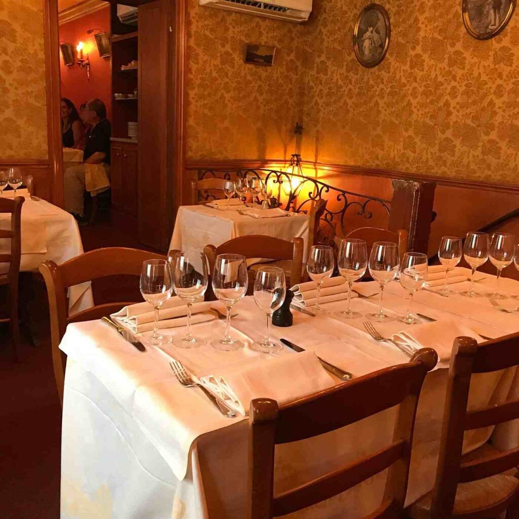 La Petite Chaise Restaurant in Paris Near the Eiffel Tower